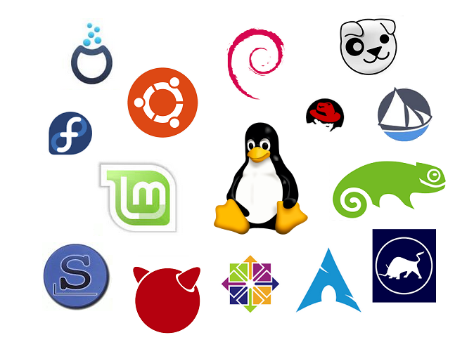 Collage of Open Source project logos