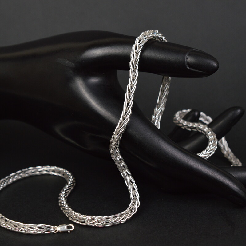 Photo of Foxtail silver chain